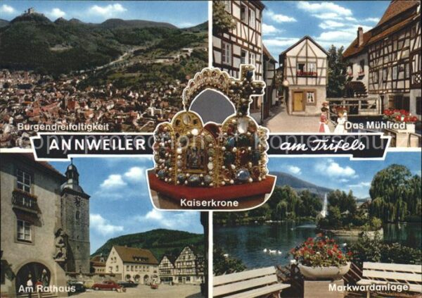 Annweiler Trifels Mühlrad Burgendreifaltigkeit Markwardan