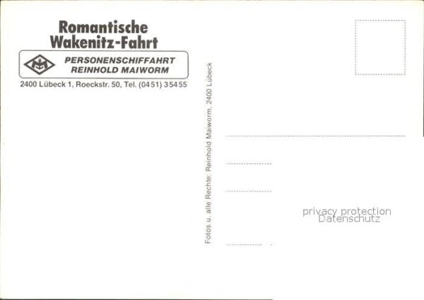 Luebeck Romantische Wakenitz-Fahrt – Bild 2