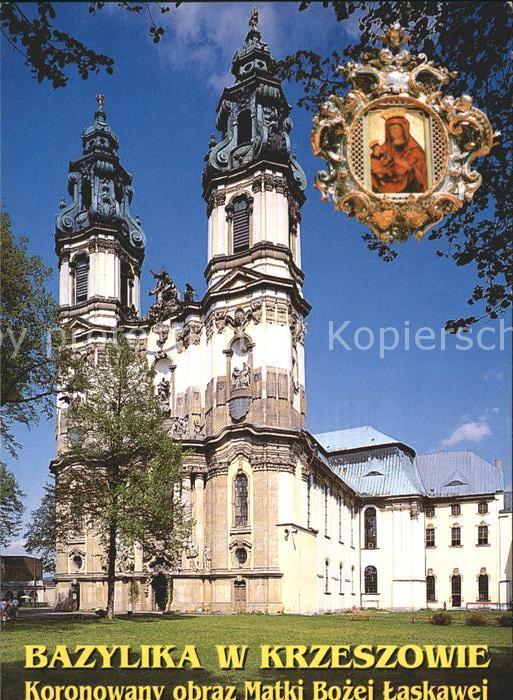Krzeszow Bazylika Koronowany obraz