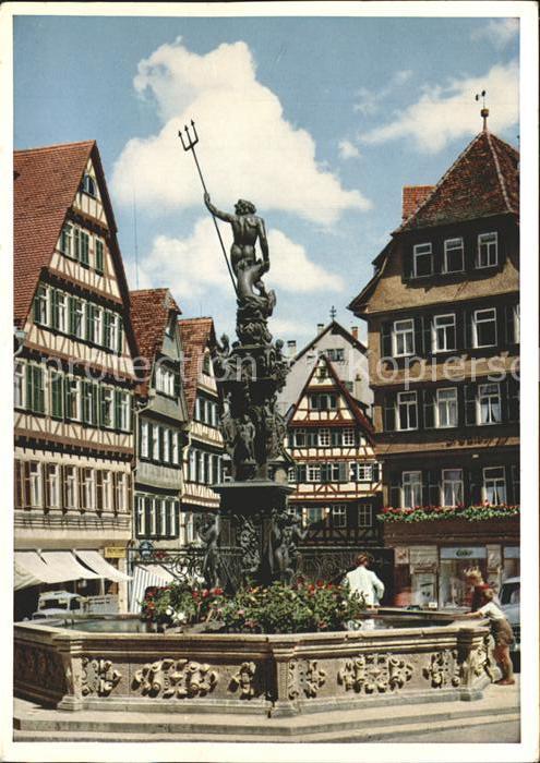 Tuebingen Marktbrunnen
