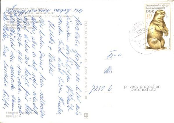Finsterbergen FDGB Erholungsheim Wilhelm Pieck Naturp – Bild 2