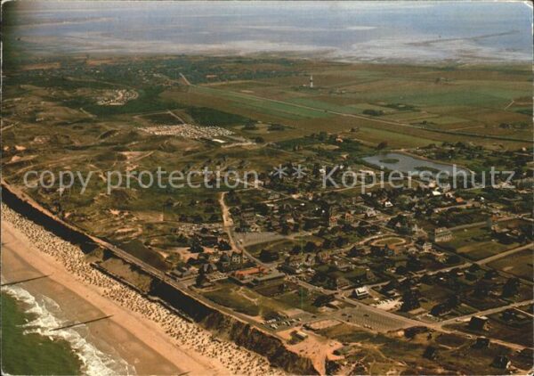 Wenningstedt Sylt Fliegeraufnahme