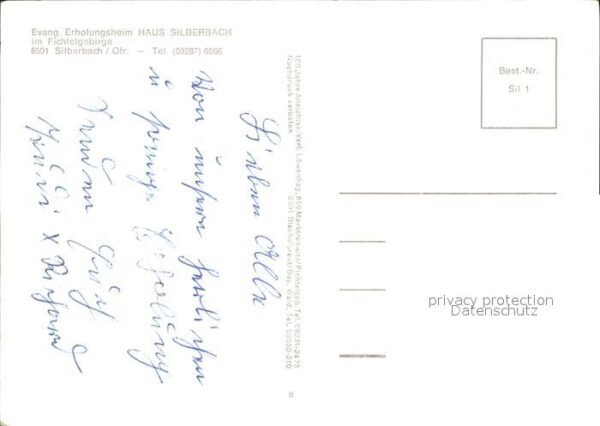 Silberbach Eger Evangelische Erholugsheim Haus Silberba – Bild 2