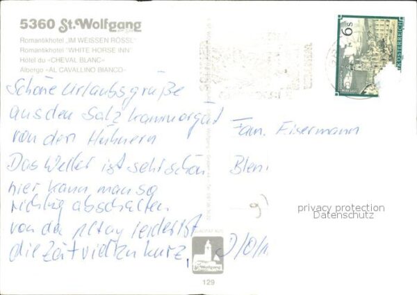 St Wolfgang Wolfgangsee Im Weissen Rössl – Bild 2