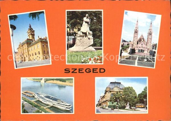 Szeged Münster Denkmal Fähre