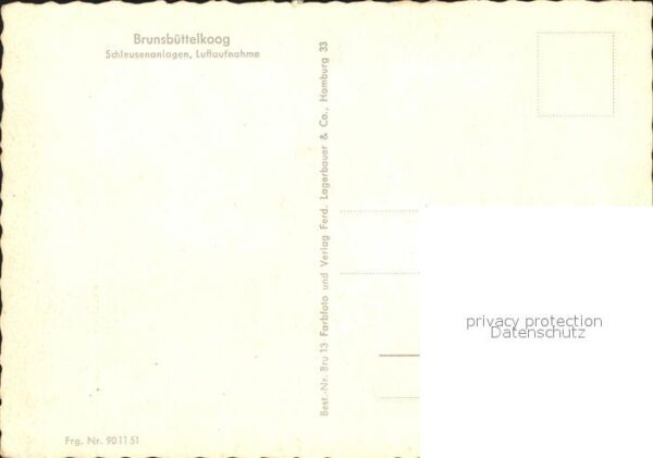 Brunsbuettelkoog Fliegeraufnahme Schleusenanlagen – Bild 2
