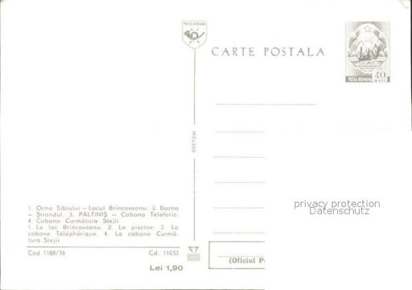Sibiu Hermannstadt Paltinis Cabana Teleferic Curmatura Ste – Bild 2