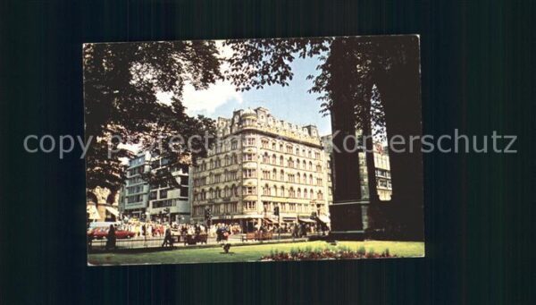 Edingburgh Grossbritannien Old Waverley Hotel Princess Street