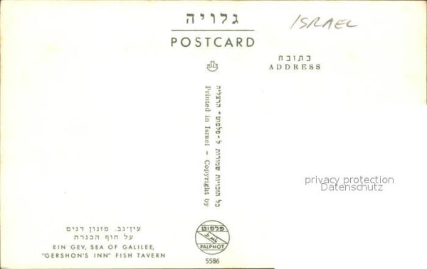 Israel Fish Tavern Gershons Inn – Bild 2