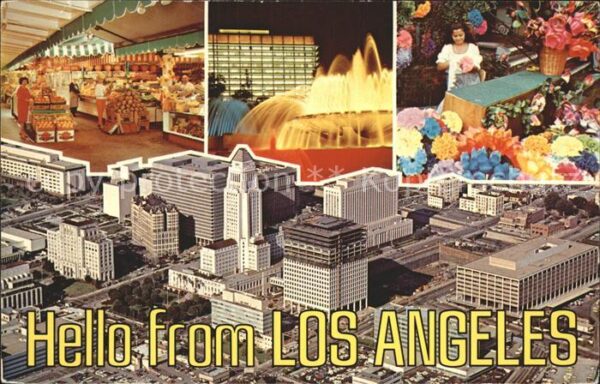 Los Angeles California Farmers Market Civic Mall