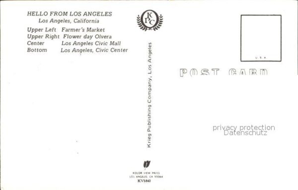Los Angeles California Farmers Market Civic Mall – Bild 2