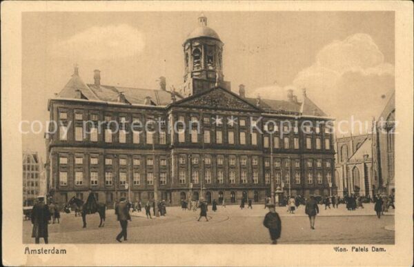 Amsterdam Niederlande Kon. Paleis Dam.