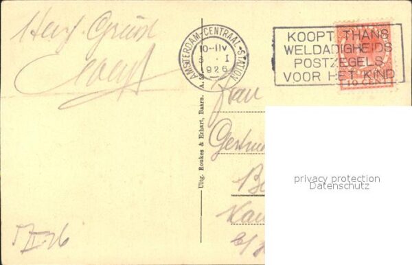 Amsterdam Niederlande Kon. Paleis Dam. – Bild 2