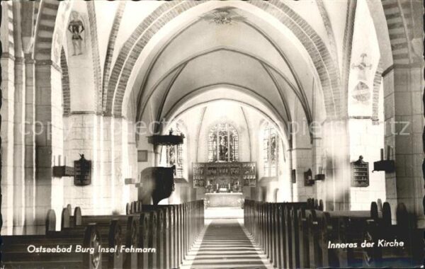 Burg Fehmarn Kirche innen