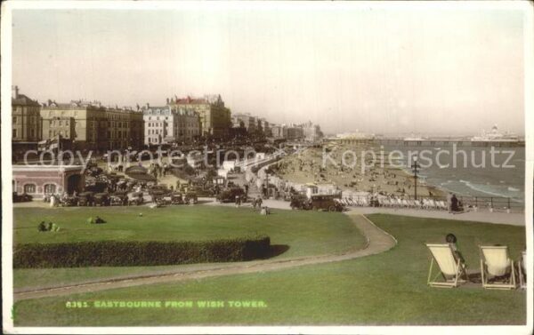 Eastbourne Sussex from Wish Tower