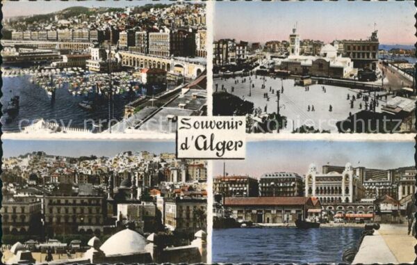 Alger Algerien Place du Gouvernement Casbah Port