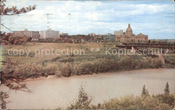 Edmonton Alberta North Sakatchevan River High Lewel Brid
