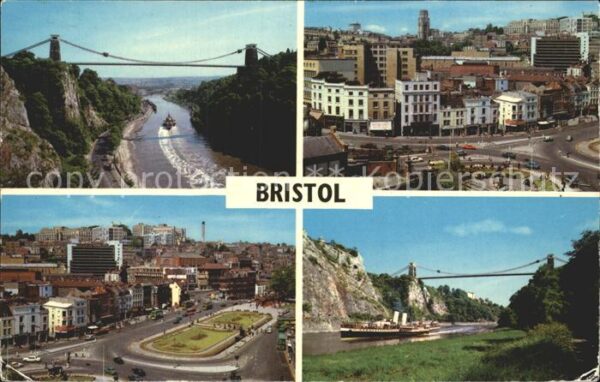 Bristol UK Bridge and University