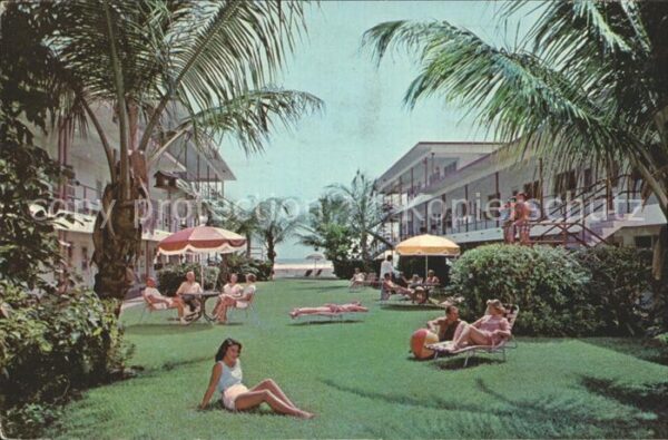 St Petersburg Florida Tropic Terrace Apt. Motel