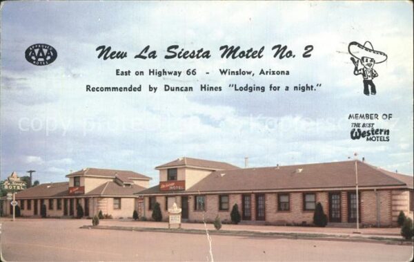Winslow Arizona New La Siesta Motel