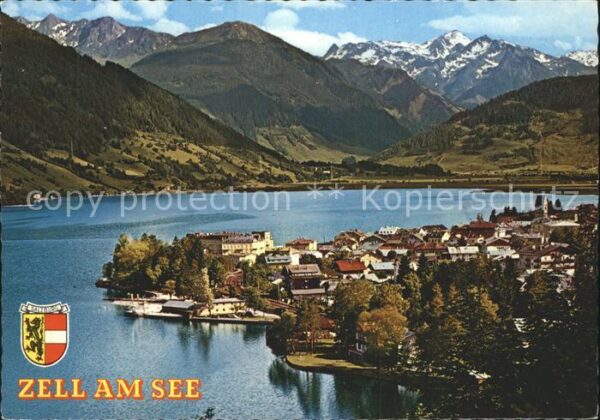 Zell See Fliegeraufnahme