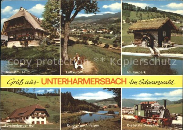 Unterharmersbach Kurpark Heimatmuseum Fürstenberger Hof