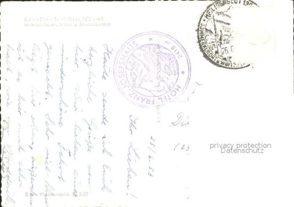 Grossglockner Fliegeraufnahme Kaiser Franz Josef Haus – Bild 2