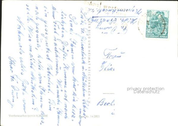 Karl-Marx-Stadt Schlosskirche Hotel-Chemnitzer-Hof Klos – Bild 2