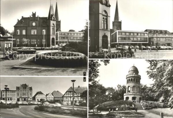 Bergen Ruegen Karl-Marx-Platz Ernst-Moritz-Arndt-Turm