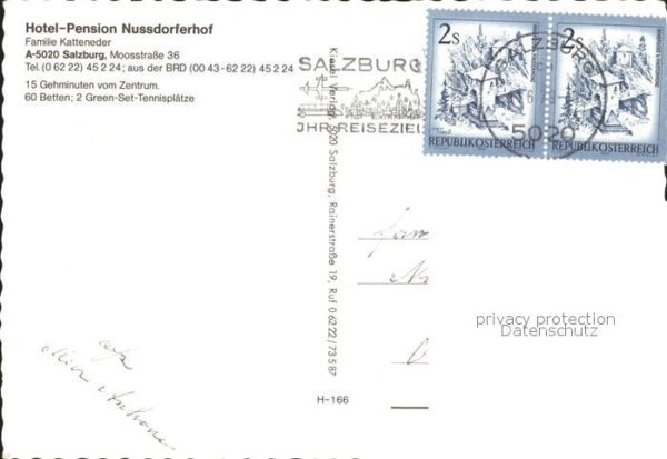 Salzburg Oesterreich Hotel Pension Nussdorferhof – Bild 2