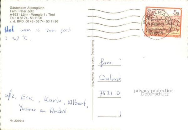 Laehn Bichlbach Gasthaus Alpenglühn Peter Zotz – Bild 2