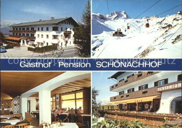 Schoenberg Stubaital Gasthaus Pension Schönachhof