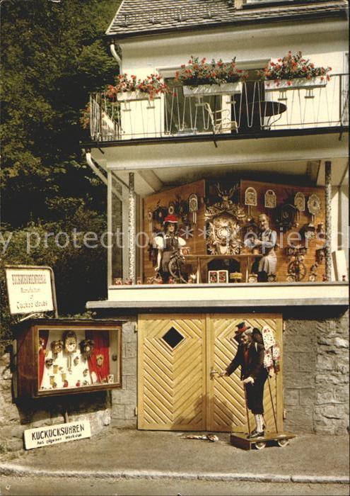 Triberg Schwarzwald Gustav Eble Fabrikation von Schwarzwald