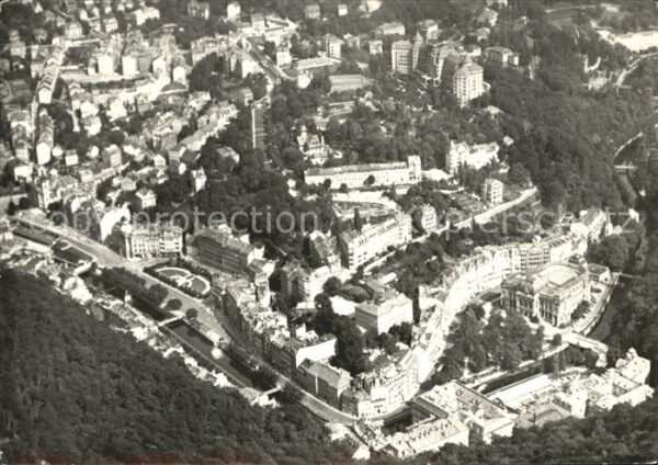 Karlovy Vary Fliegeraufnahme