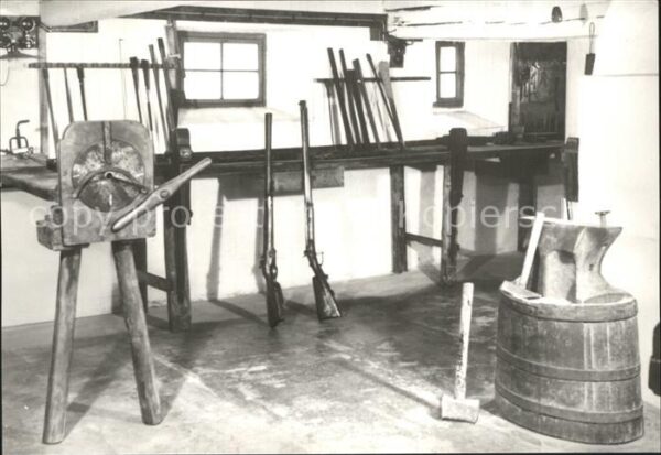 Suhl Thueringer Wald Waffenmuseum Büchsenmacherwerkstatt