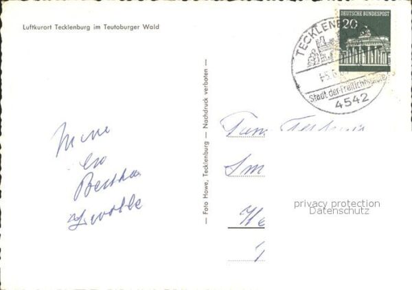 Tecklenburg Ortspartie mit Kirchturm – Bild 2