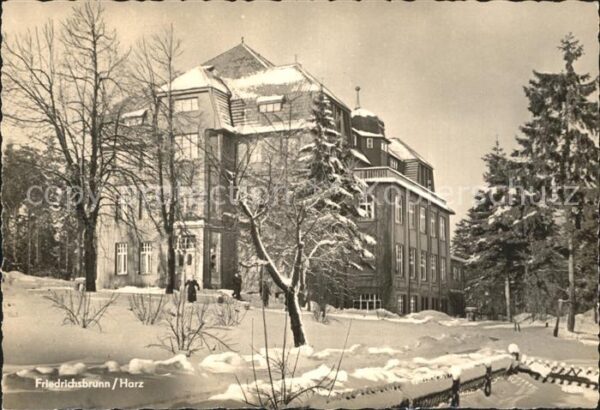 Friedrichsbrunn Harz Sanatorium Ernst Thälmann