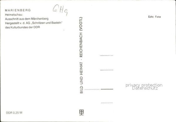 Marienberg Erzgebirge Heimatschau Märchenberg Schnitzerei – Bild 2