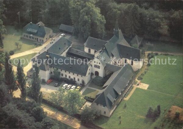 Ruedesheim Rhein Bildungshaus Noth Gottes Fliegeraufnahm
