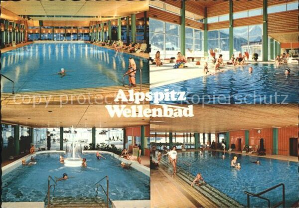 Garmisch-Partenkirchen Alpspitzwellenbad Springerbecken Lehrsc