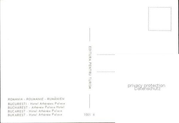 Bukarest Hotel Athenee Palace – Bild 2