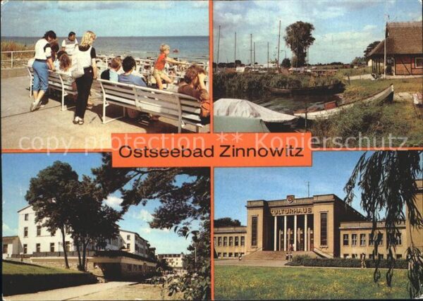 Zinnowitz Ostseebad Strand Am Achterwasser Erholungsheim VE