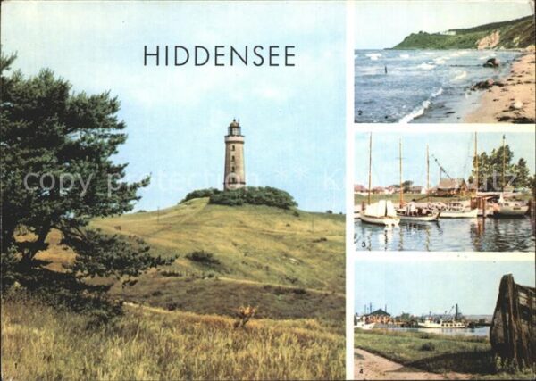 Insel Hiddensee Kloster Leuchtturm Strand Neuendorf Vit