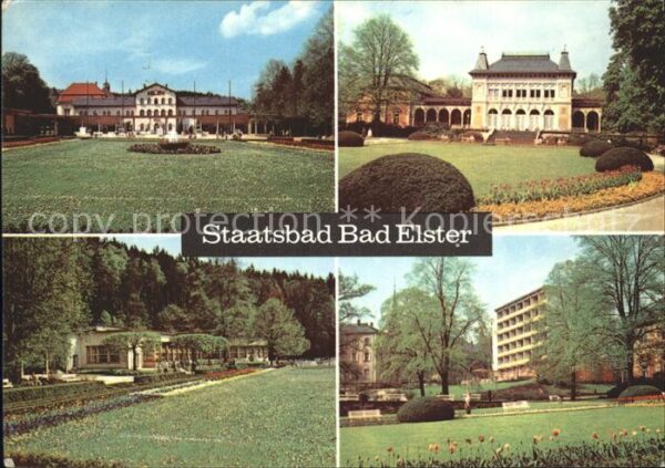 Bad Elster Badehaus Kurhaus HO Badecafe Kliniksana