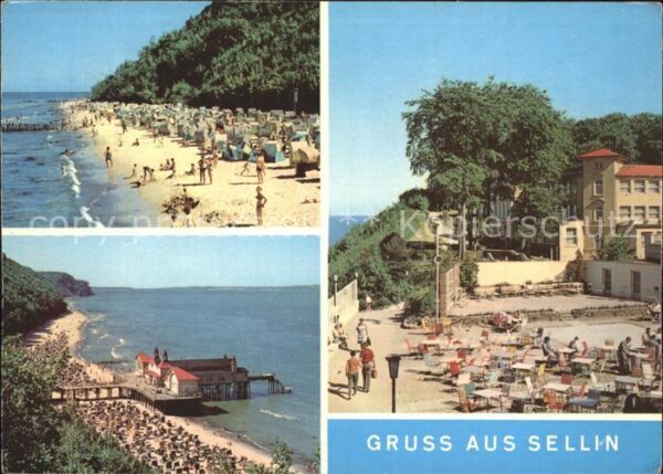 Sellin Ruegen Strand Restaurant Gartenwirtschaft