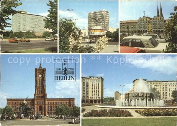 Berlin Hotel Berolina Weltzeituhr Alexanderpla