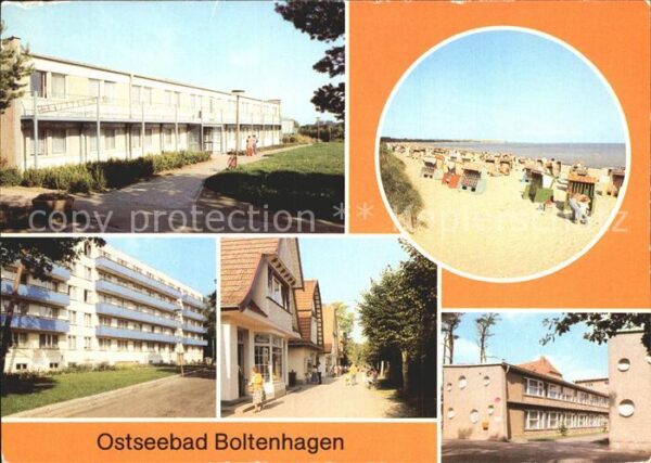 Boltenhagen Ostseebad FDGB Urlauberdorf und Erholungsheim Joh