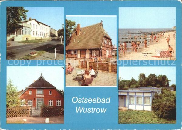 Wustrow Ostseebad FDGB Ferienheim Helgoland Cafe Sonnenho