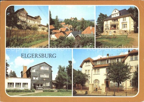 Elgersburg Reichsbahn Erholungsheim Schloss Kinder