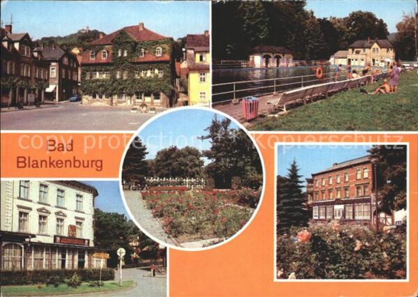 Bad Blankenburg Markt Schwimmbad FDGB Heim Greifenstein
